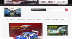 Desktop Screenshot of miniatuur4sale.be
